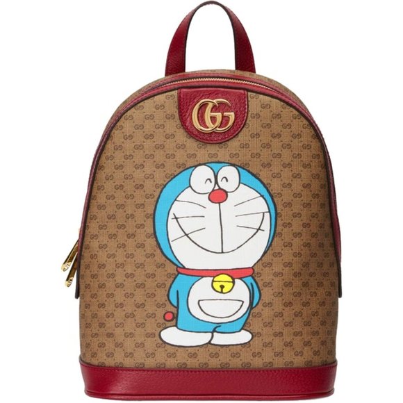 NWT RARE Gucci x Doraemon Small Backpack - Picture 1 of 4